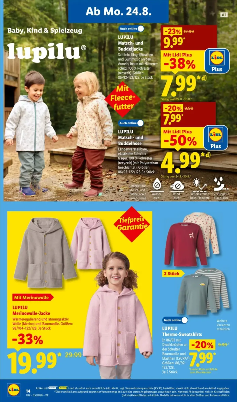 Lidl Prospekt vom 24.08.2026, Seite 32