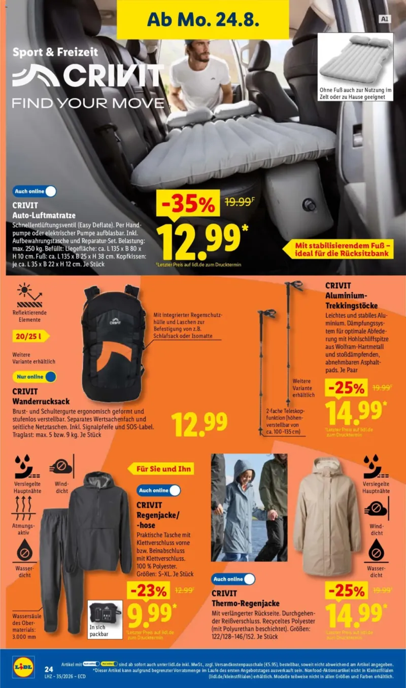 Lidl Prospekt vom 24.08.2026, Seite 46