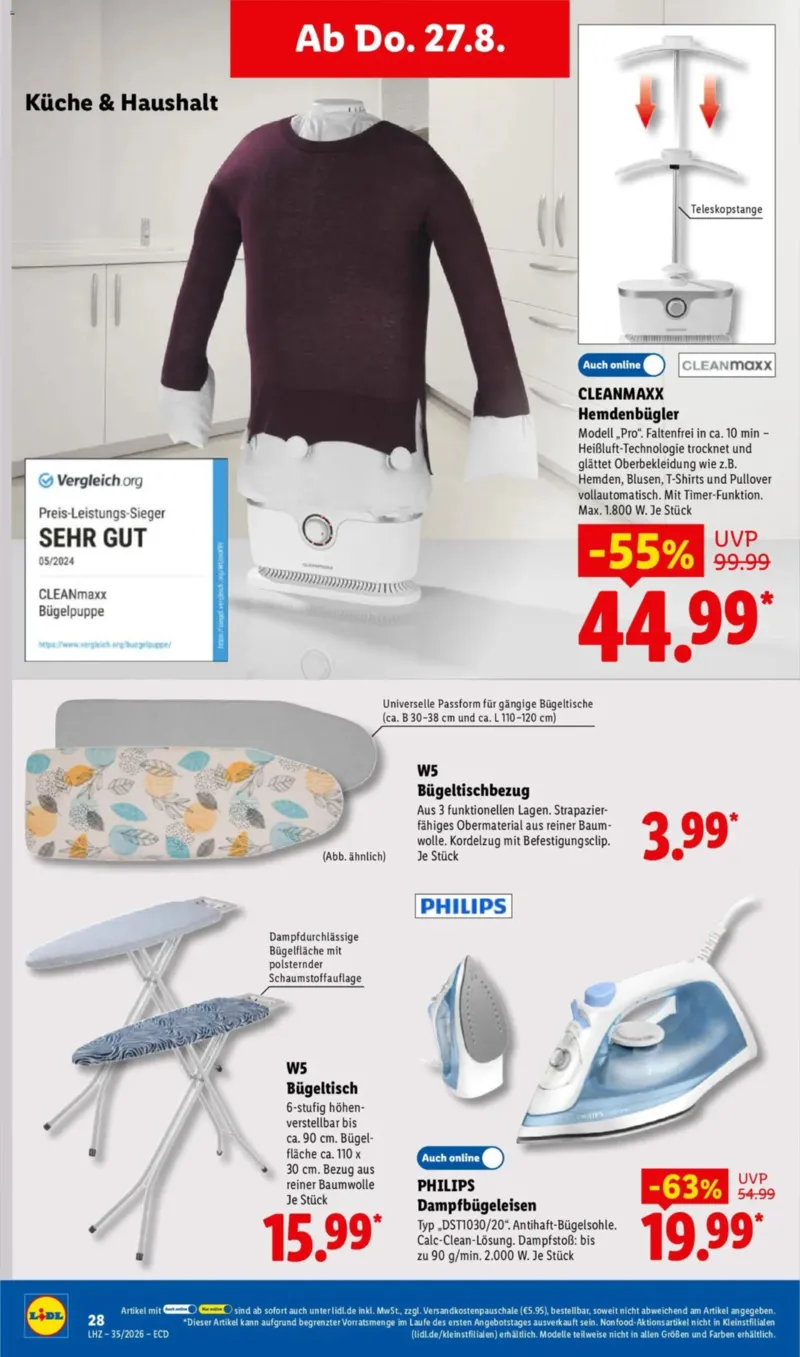 Lidl Prospekt vom 24.08.2026, Seite 50