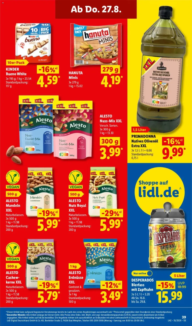 Lidl Prospekt vom 24.08.2026, Seite 61