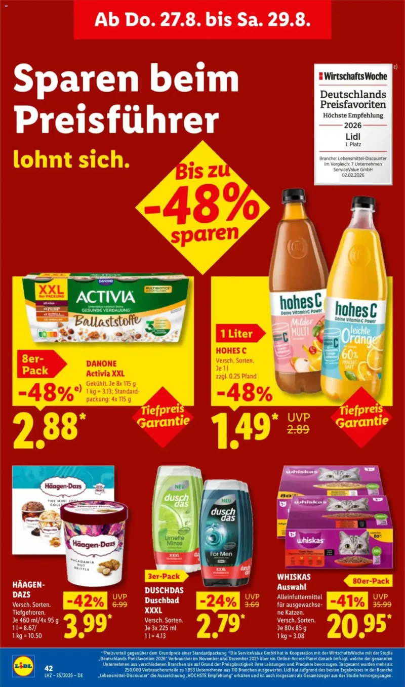 Lidl Prospekt vom 24.08.2026, Seite 66