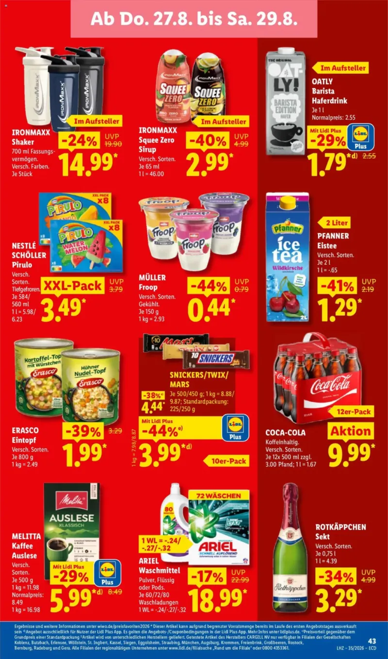 Lidl Prospekt vom 24.08.2026, Seite 67