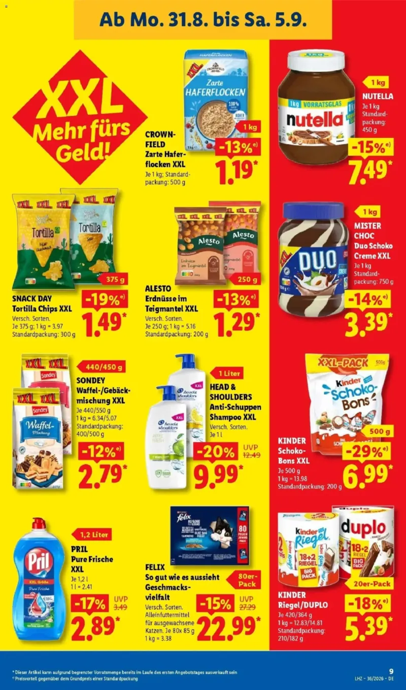 Lidl Prospekt vom 31.08.2026, Seite 17