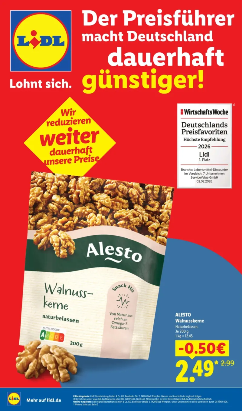 Lidl Prospekt vom 01.09.2026, Seite 1