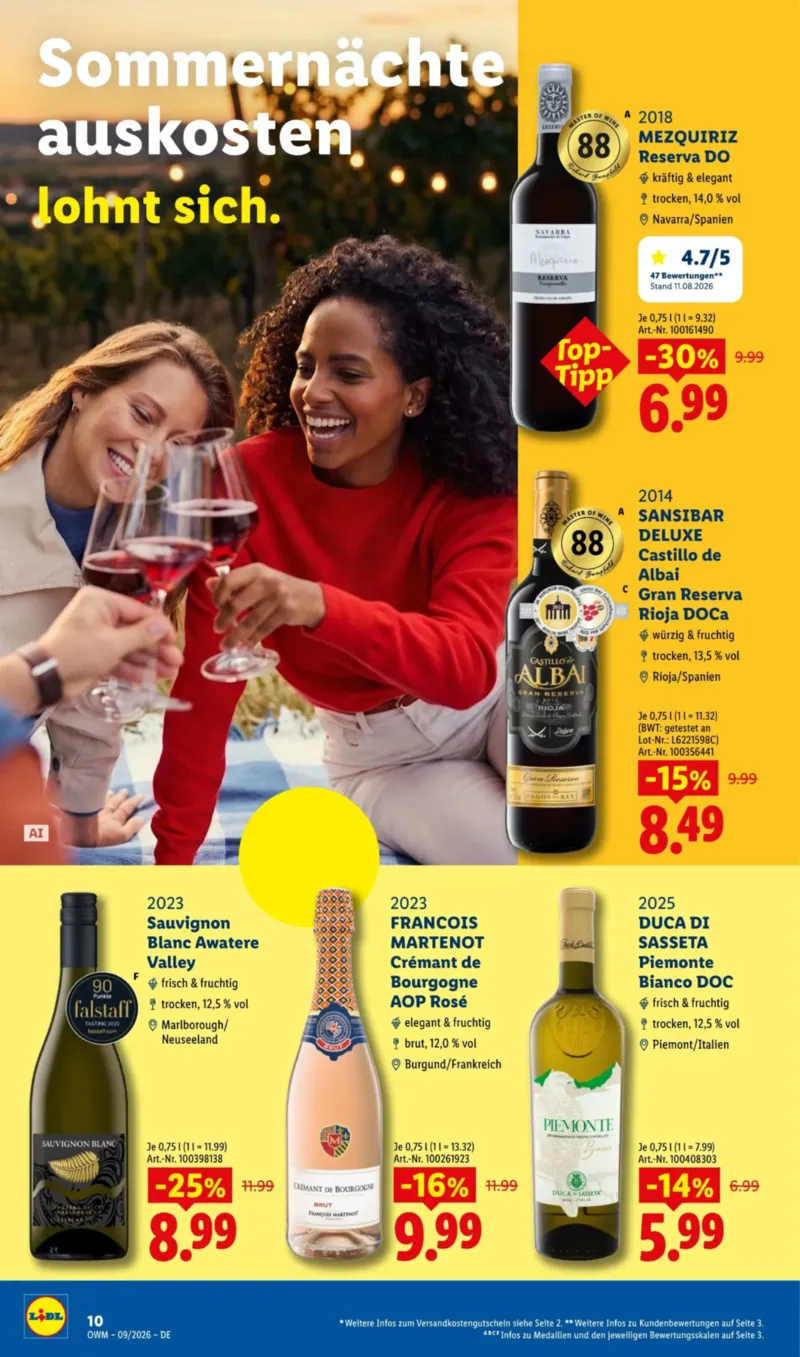 Lidl Prospekt vom 01.09.2026, Seite 10