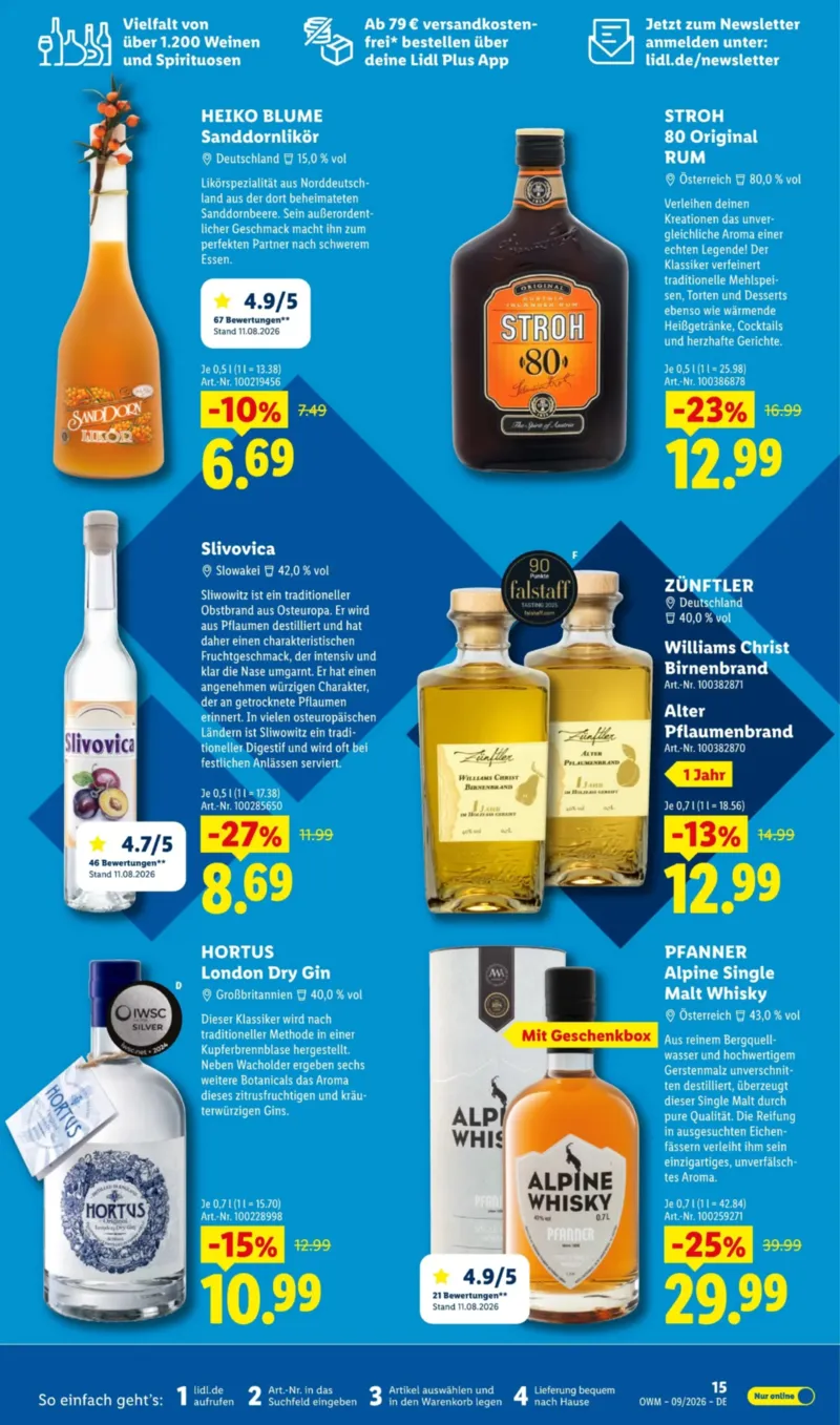 Lidl Prospekt vom 01.09.2026, Seite 15