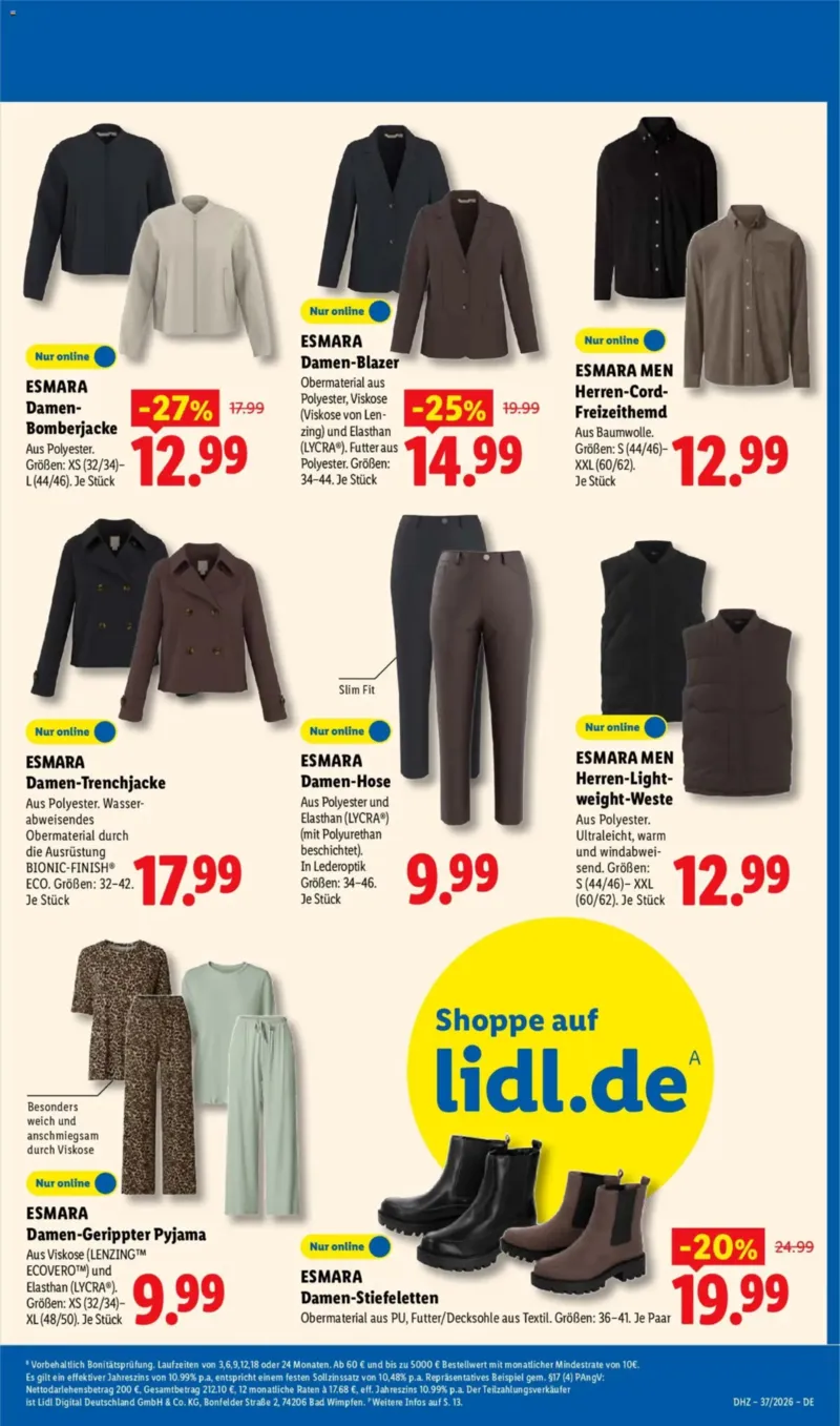 Lidl Prospekt vom 07.09.2026, Seite 13