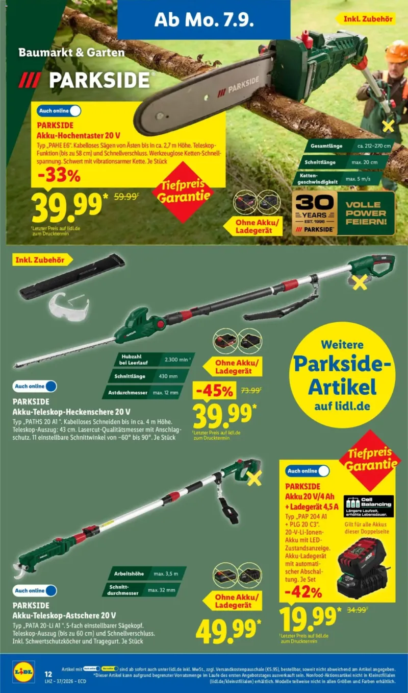 Lidl Prospekt vom 07.09.2026, Seite 30