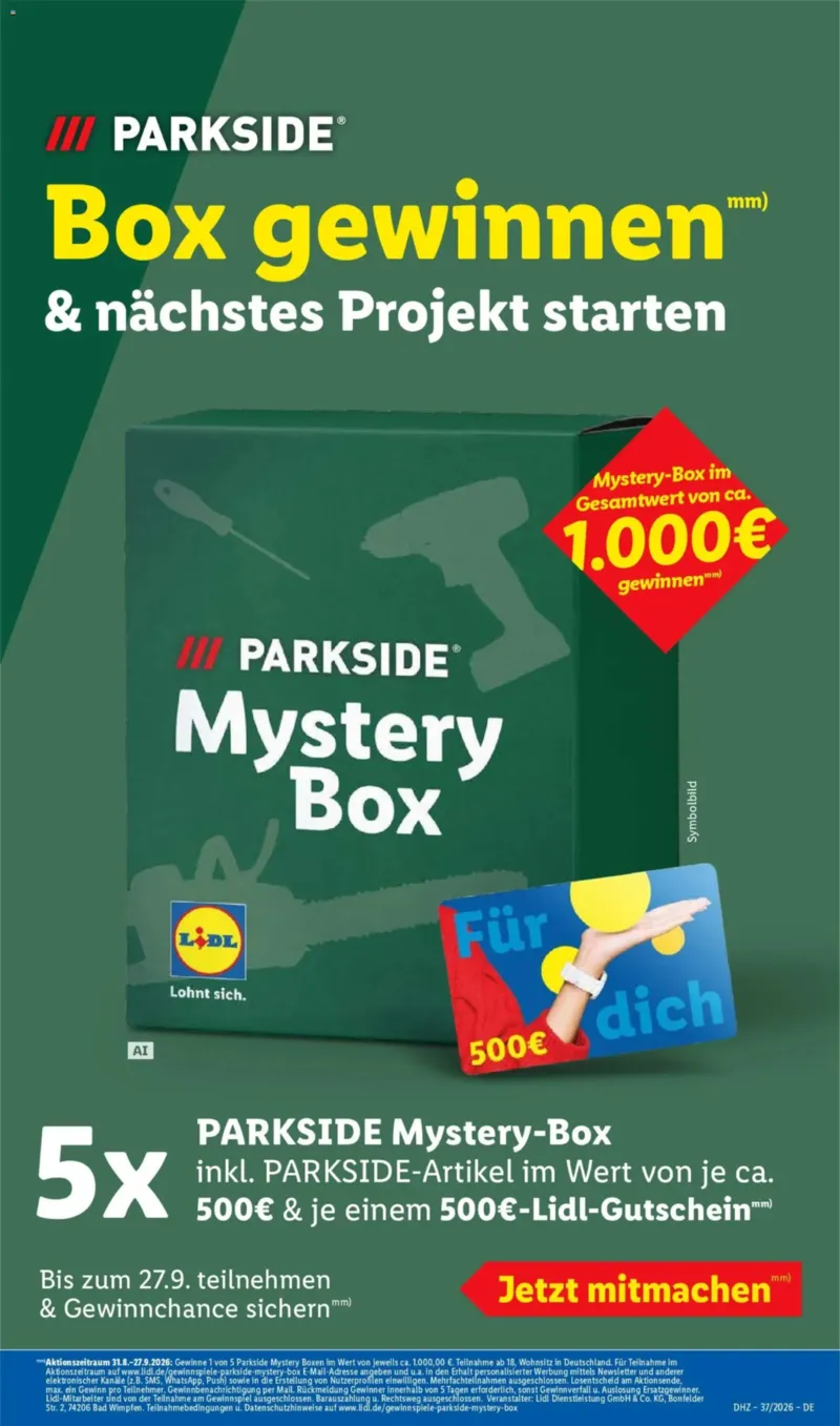 Lidl Prospekt vom 07.09.2026, Seite 37