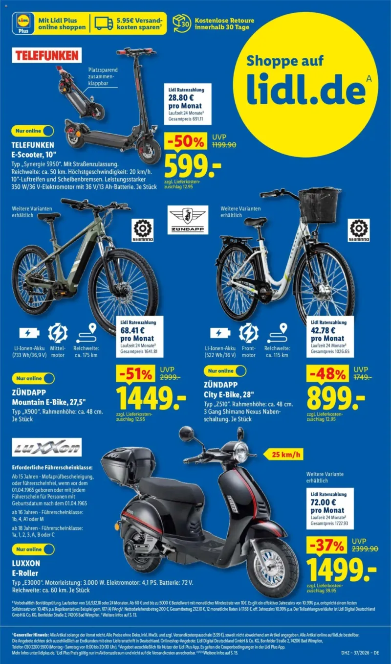 Lidl Prospekt vom 07.09.2026, Seite 39