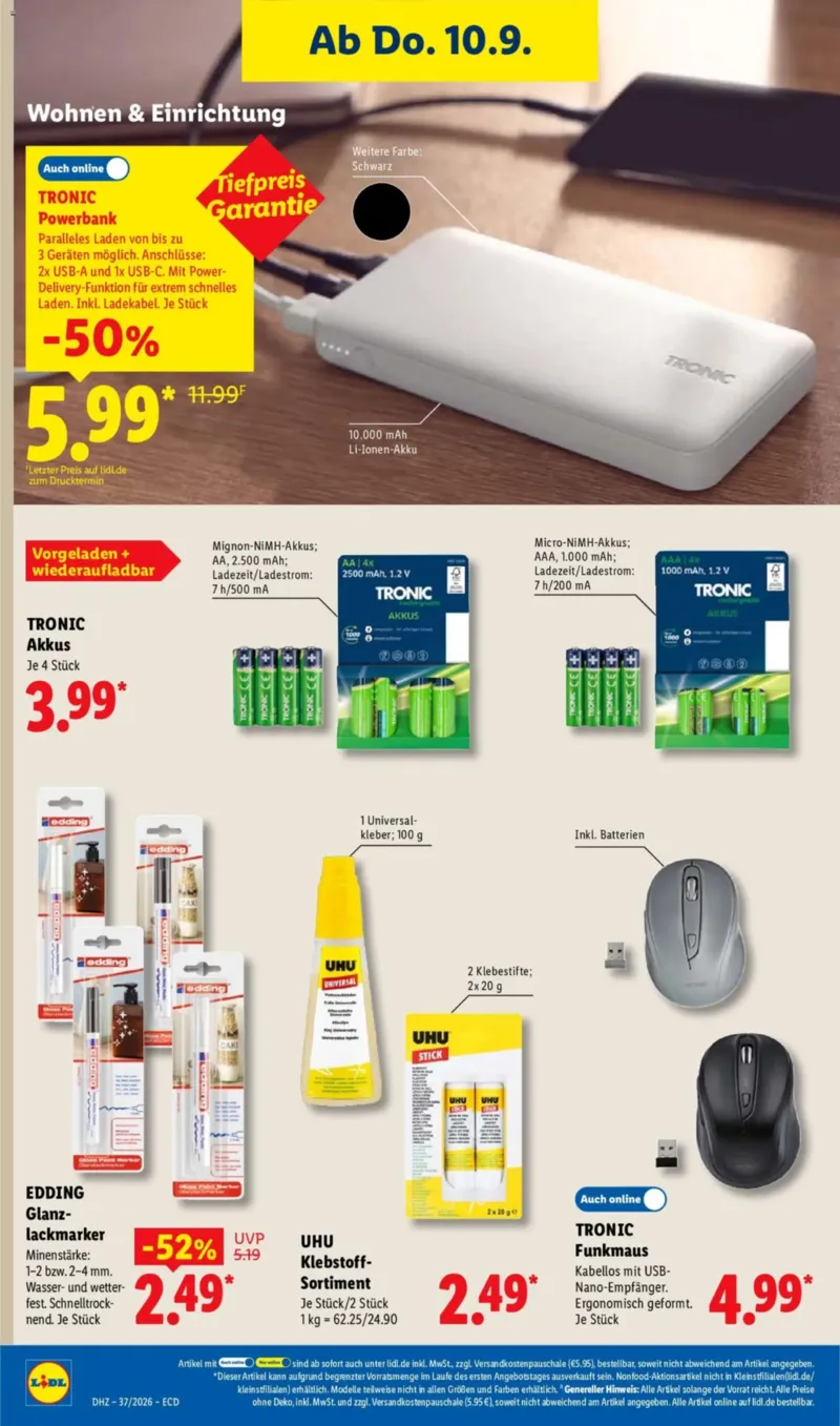 Lidl Prospekt vom 07.09.2026, Seite 50