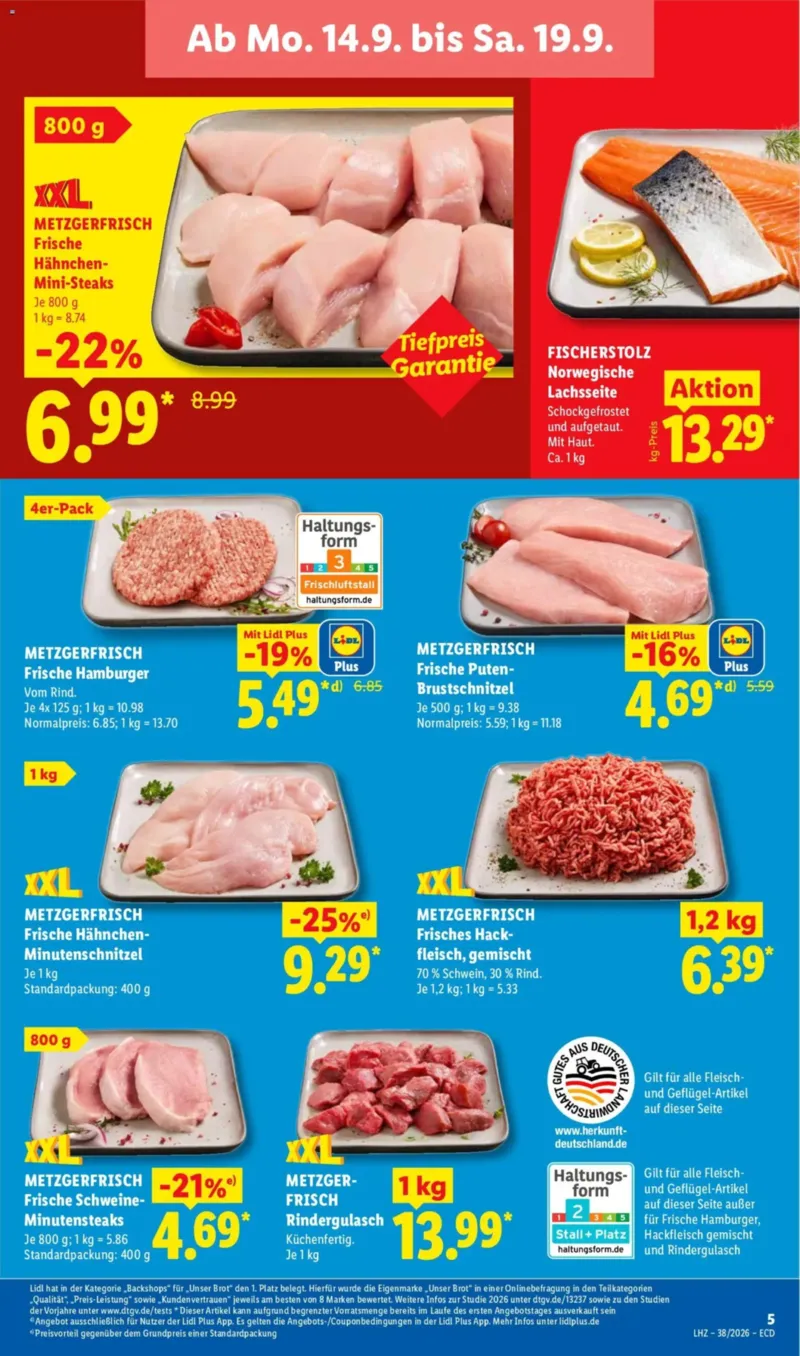 Lidl Prospekt vom 14.09.2026, Seite 13