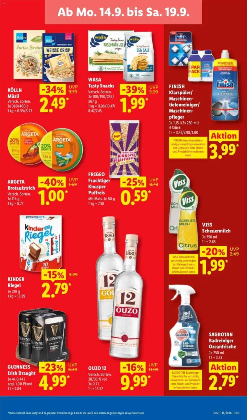 Lidl Prospekt vom 14.09.2026, Seite 19