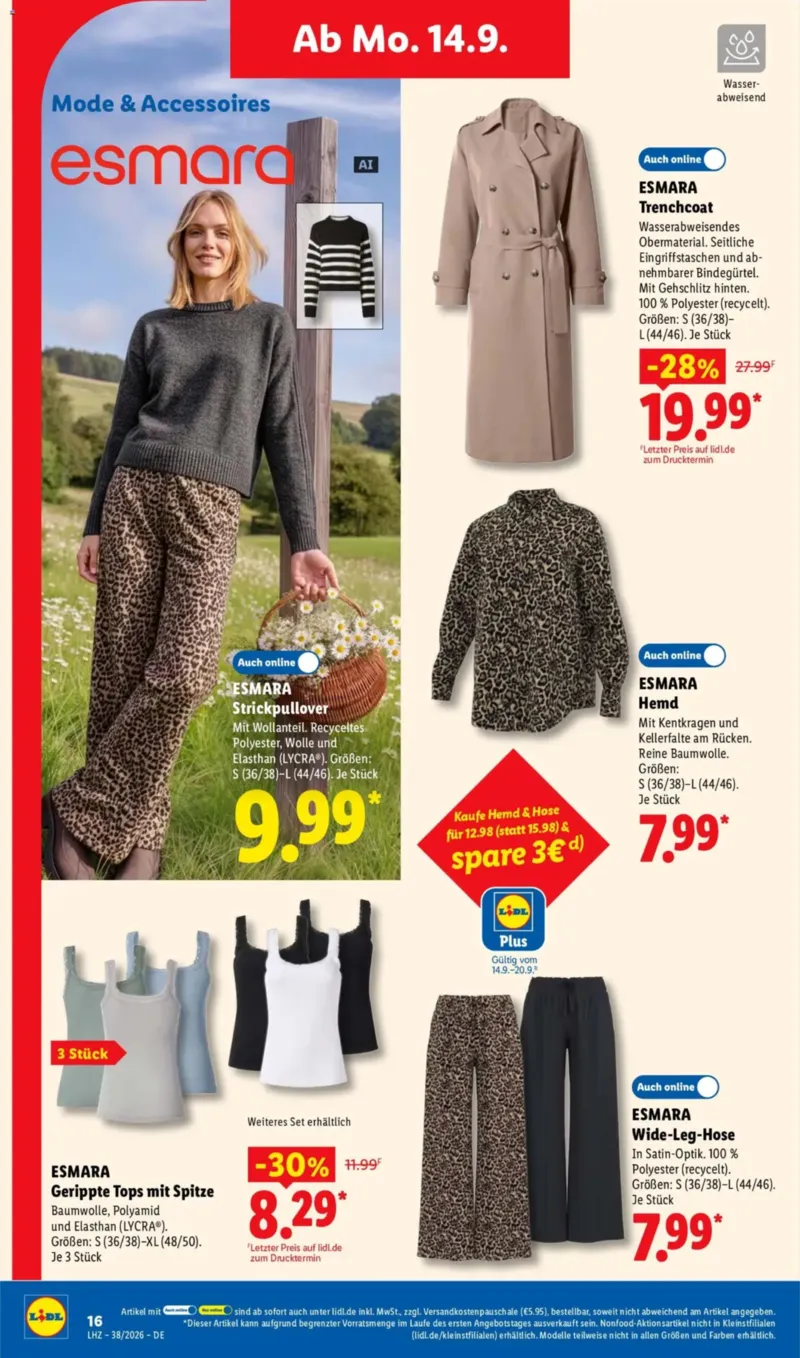 Lidl Prospekt vom 14.09.2026, Seite 30