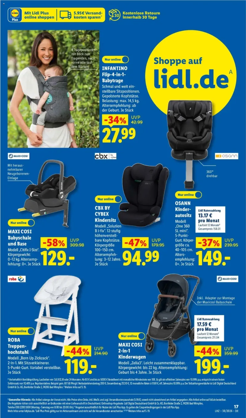 Lidl Prospekt vom 14.09.2026, Seite 33
