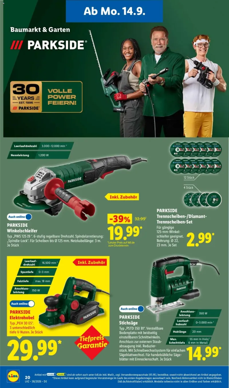 Lidl Prospekt vom 14.09.2026, Seite 36