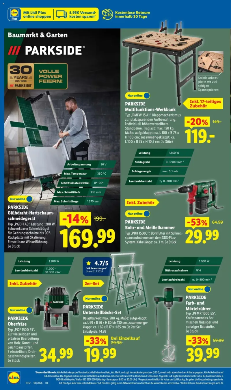 Lidl Prospekt vom 14.09.2026, Seite 40