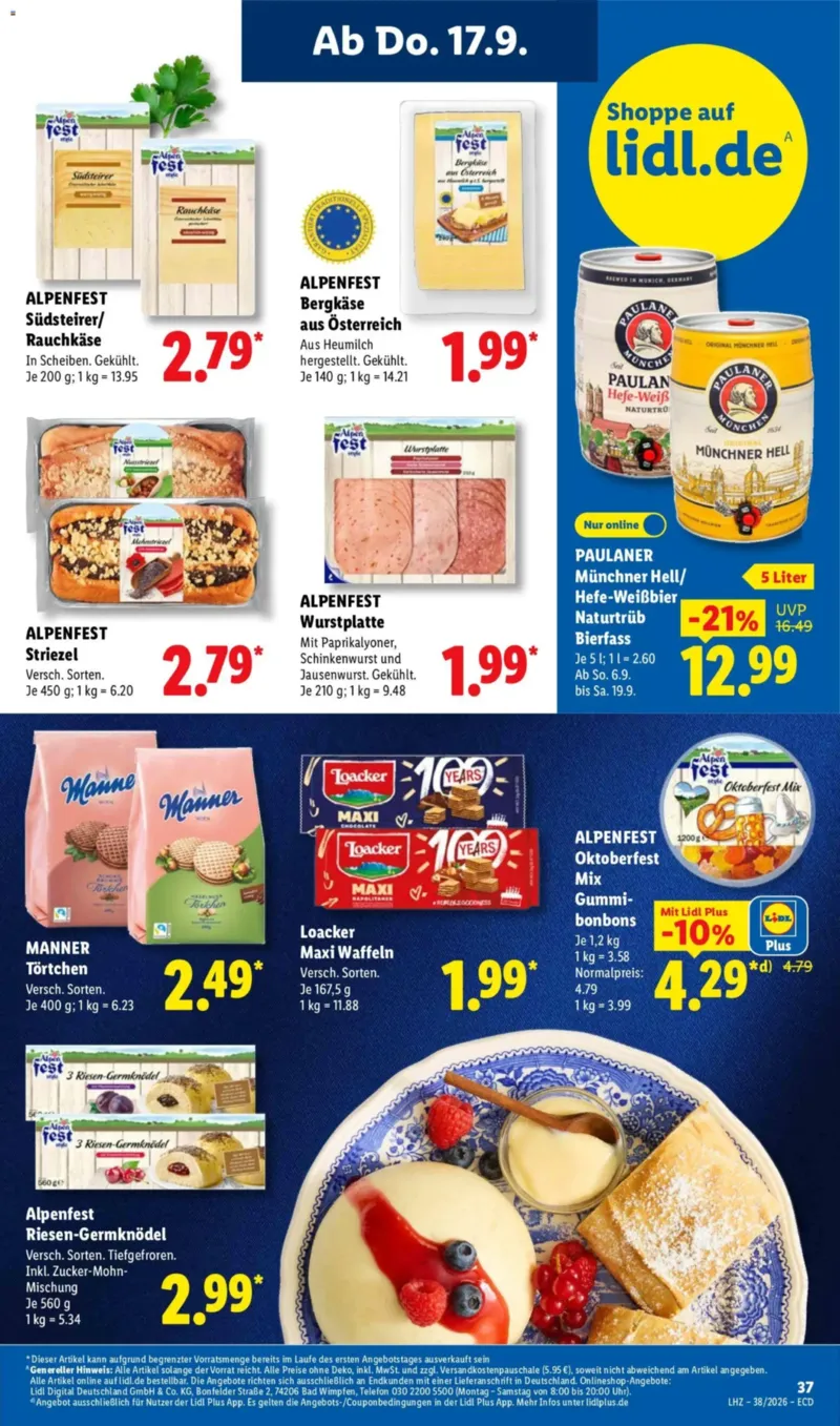 Lidl Prospekt vom 14.09.2026, Seite 61