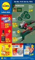 Lidl Prospekt vom 14.09.2026