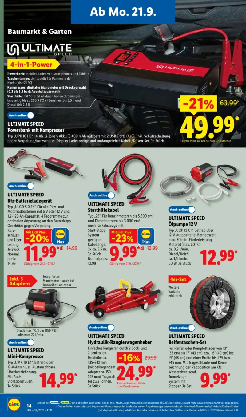 Lidl Prospekt vom 21.09.2026, Seite 26
