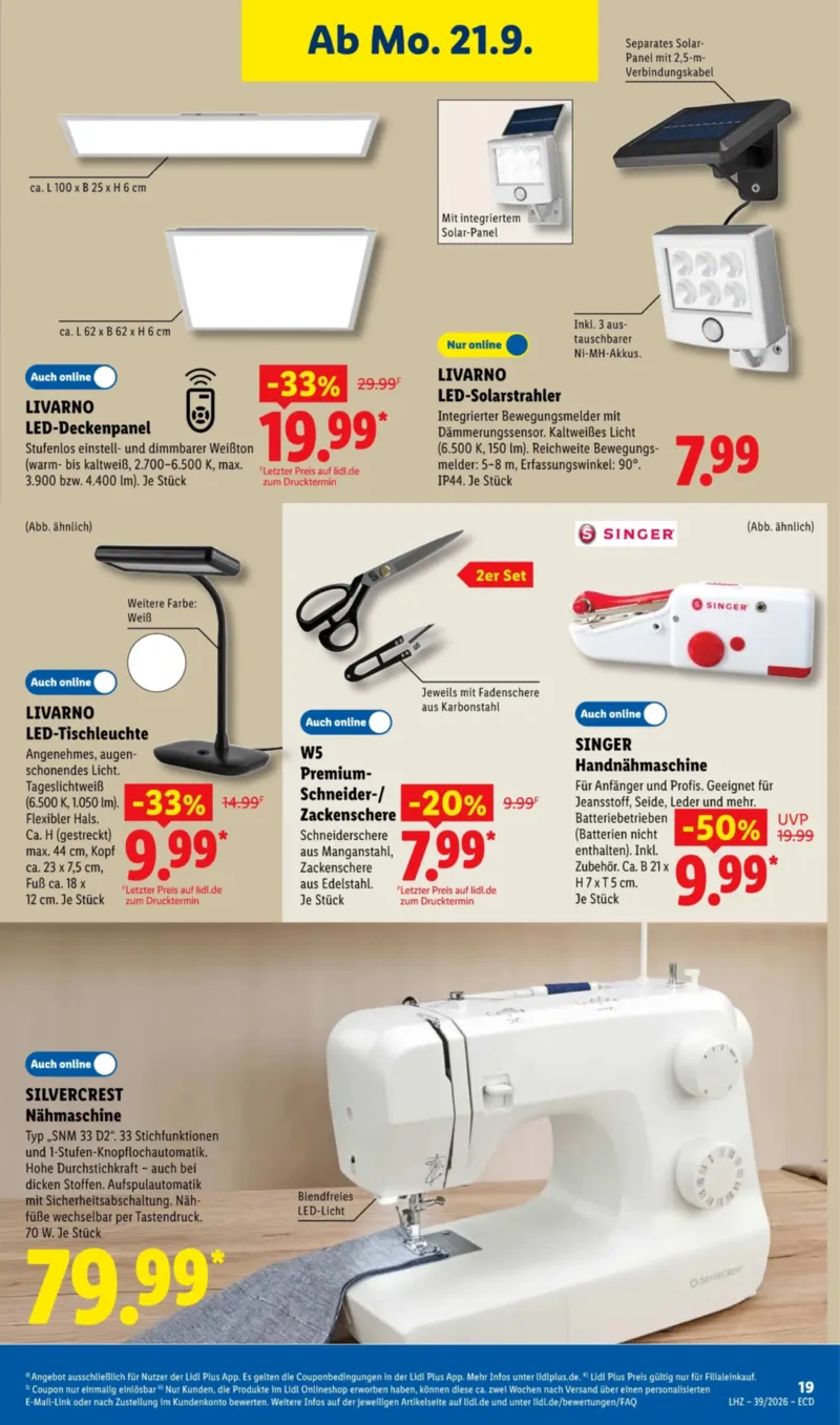 Lidl Prospekt vom 21.09.2026, Seite 33
