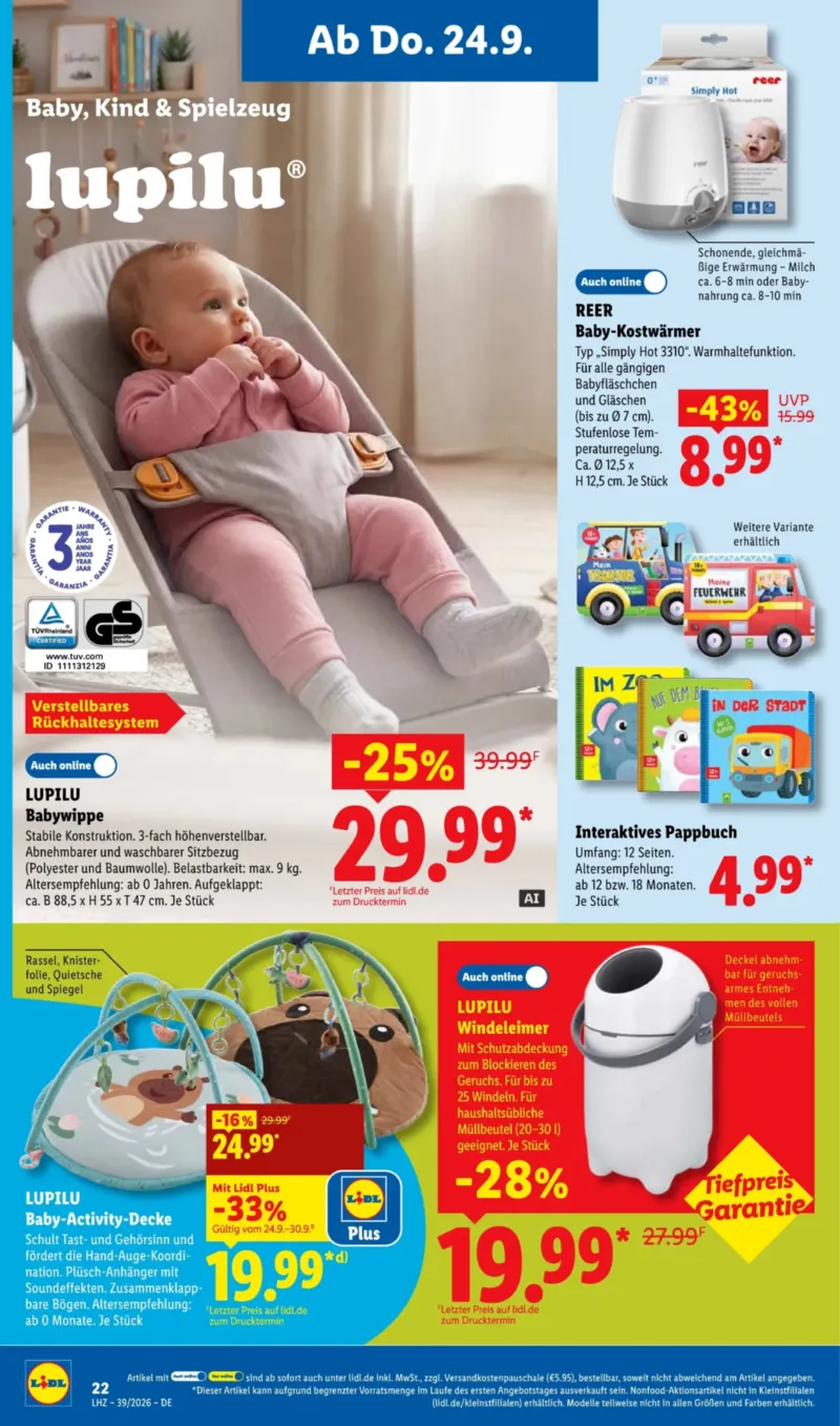Lidl Prospekt vom 21.09.2026, Seite 36