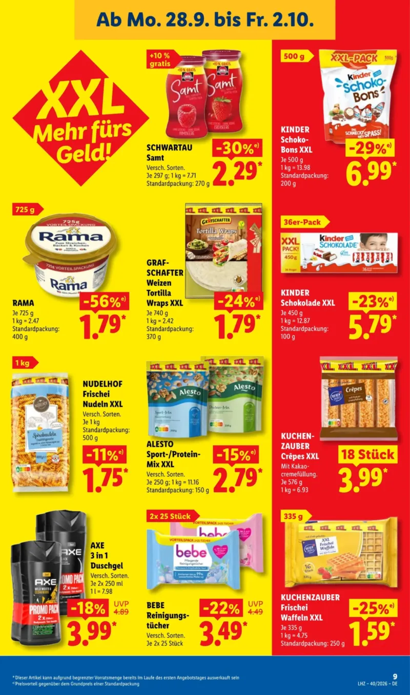 Lidl Prospekt vom 28.09.2026, Seite 15