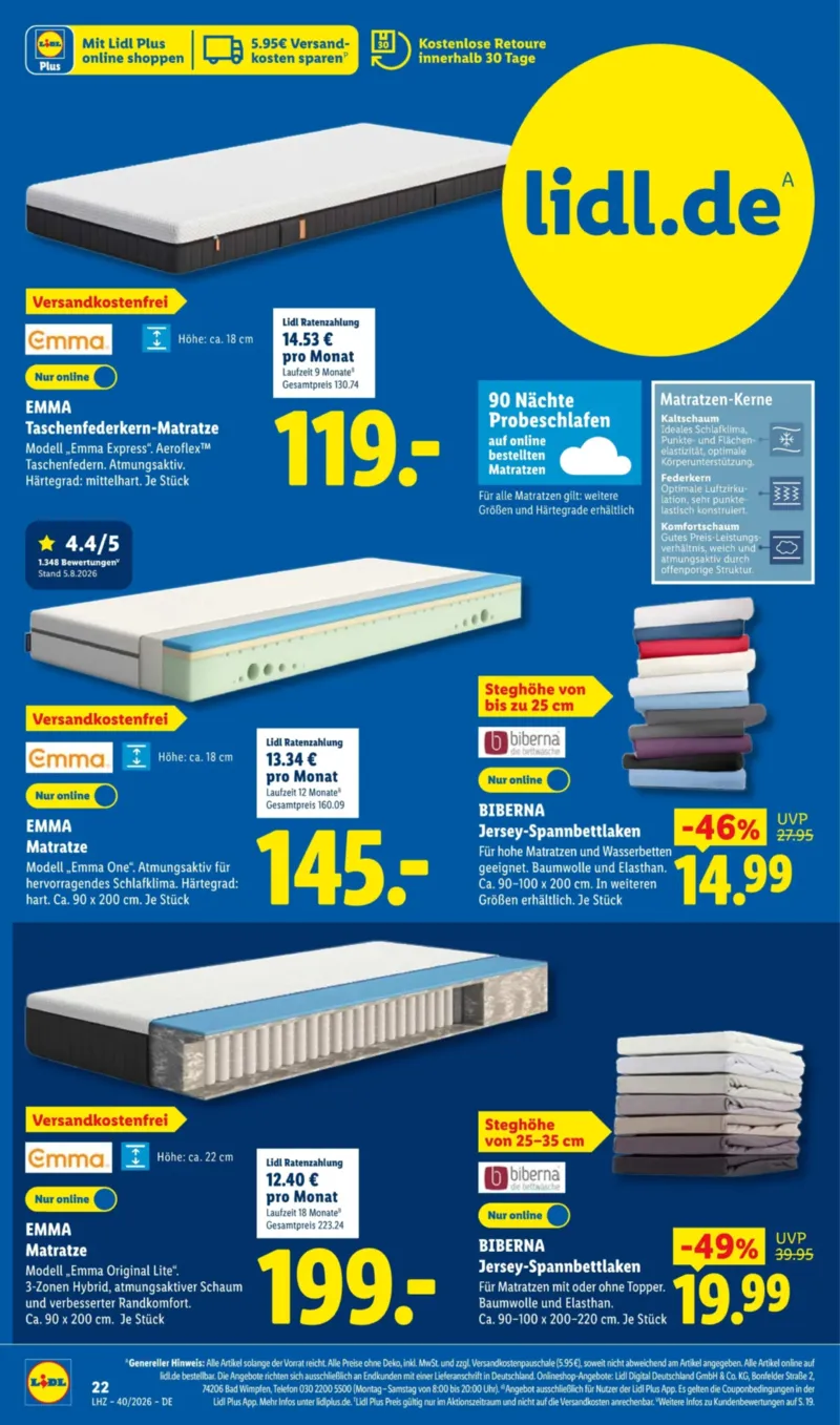 Lidl Prospekt vom 28.09.2026, Seite 38