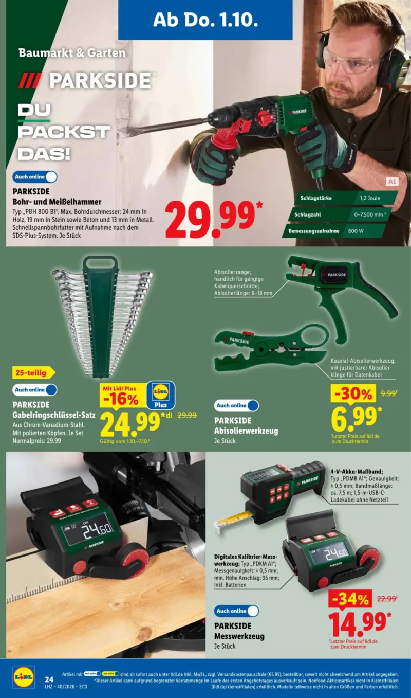 Lidl Prospekt vom 28.09.2026, Seite 40