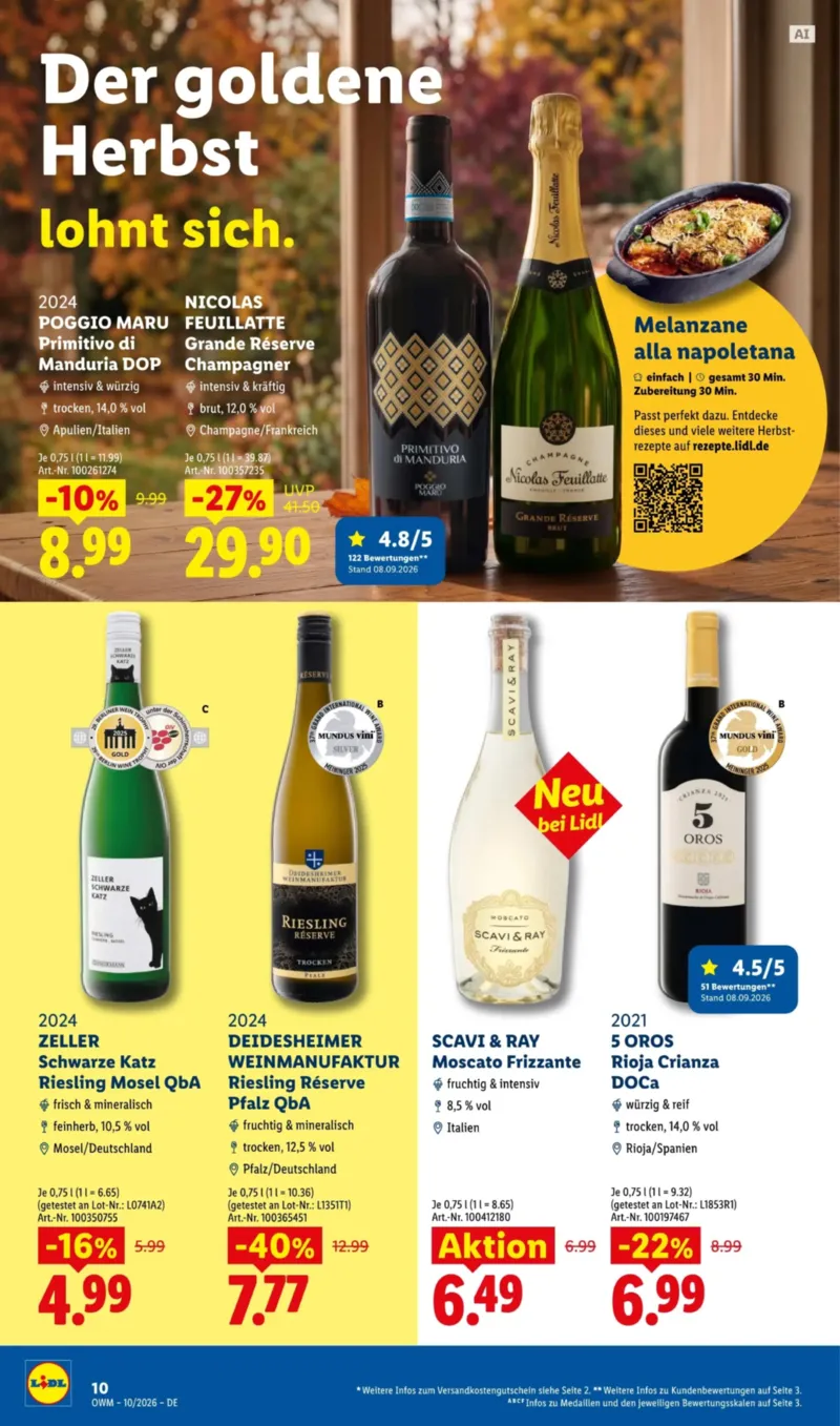 Lidl Prospekt vom 01.10.2026, Seite 10