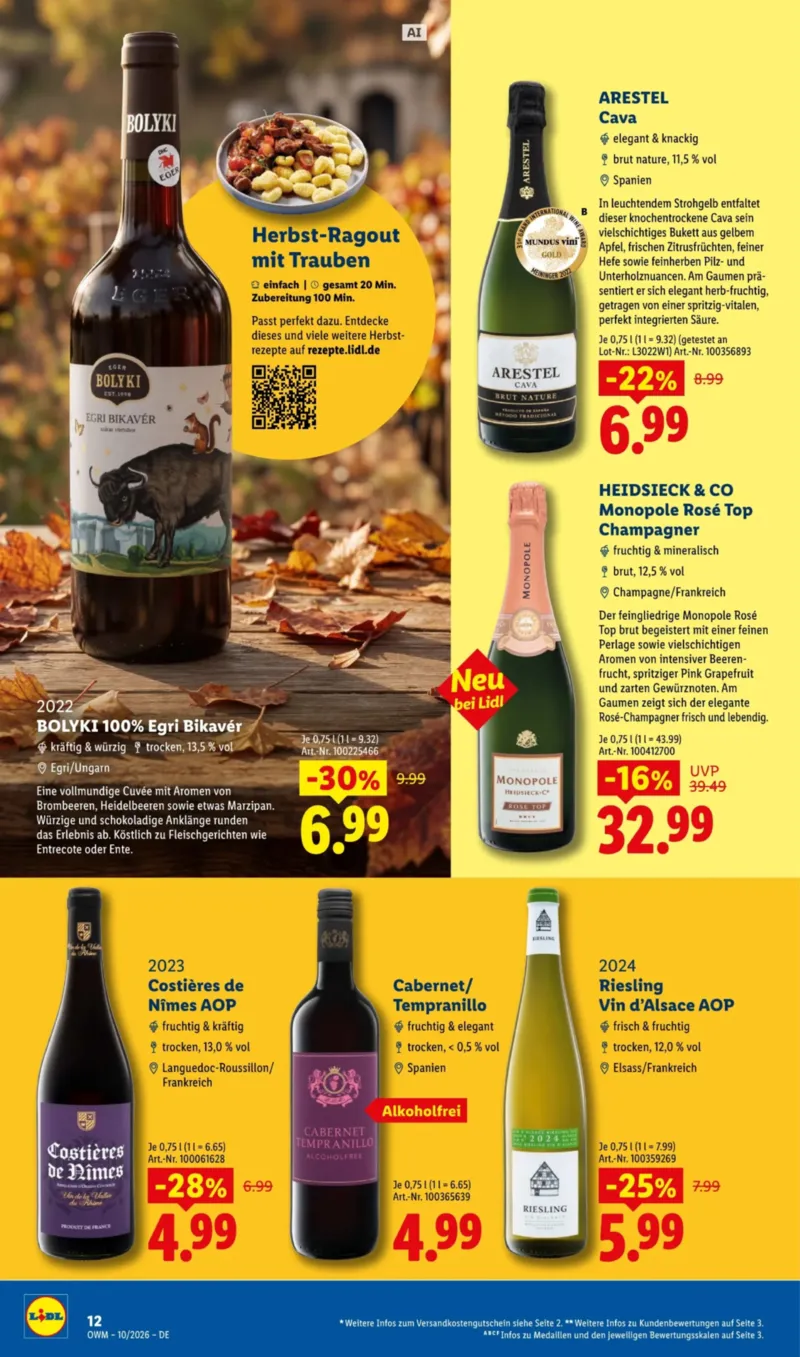 Lidl Prospekt vom 01.10.2026, Seite 12