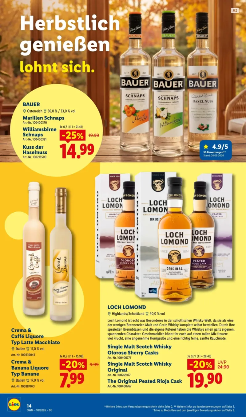 Lidl Prospekt vom 01.10.2026, Seite 14