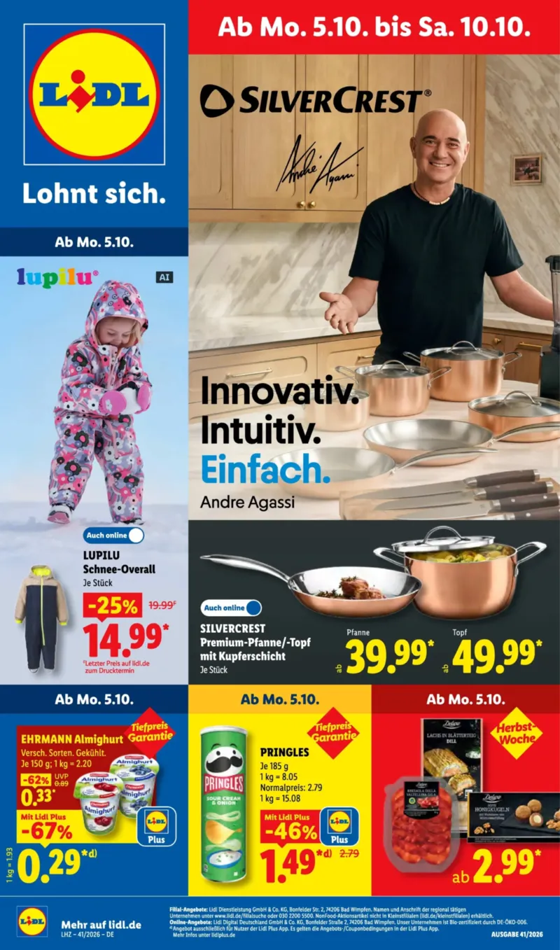 Lidl Prospekt vom 05.10.2026, Seite 1