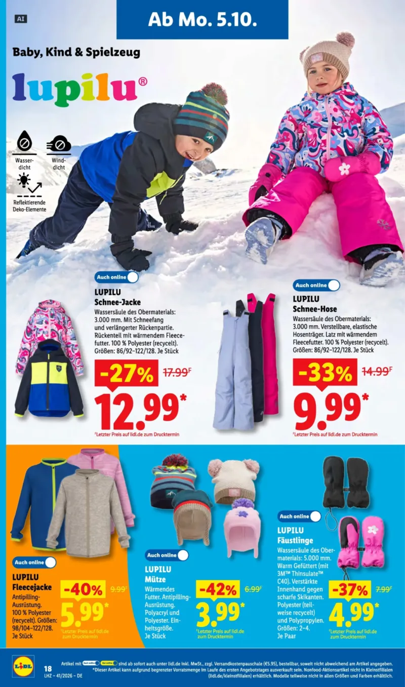 Lidl Prospekt vom 05.10.2026, Seite 36