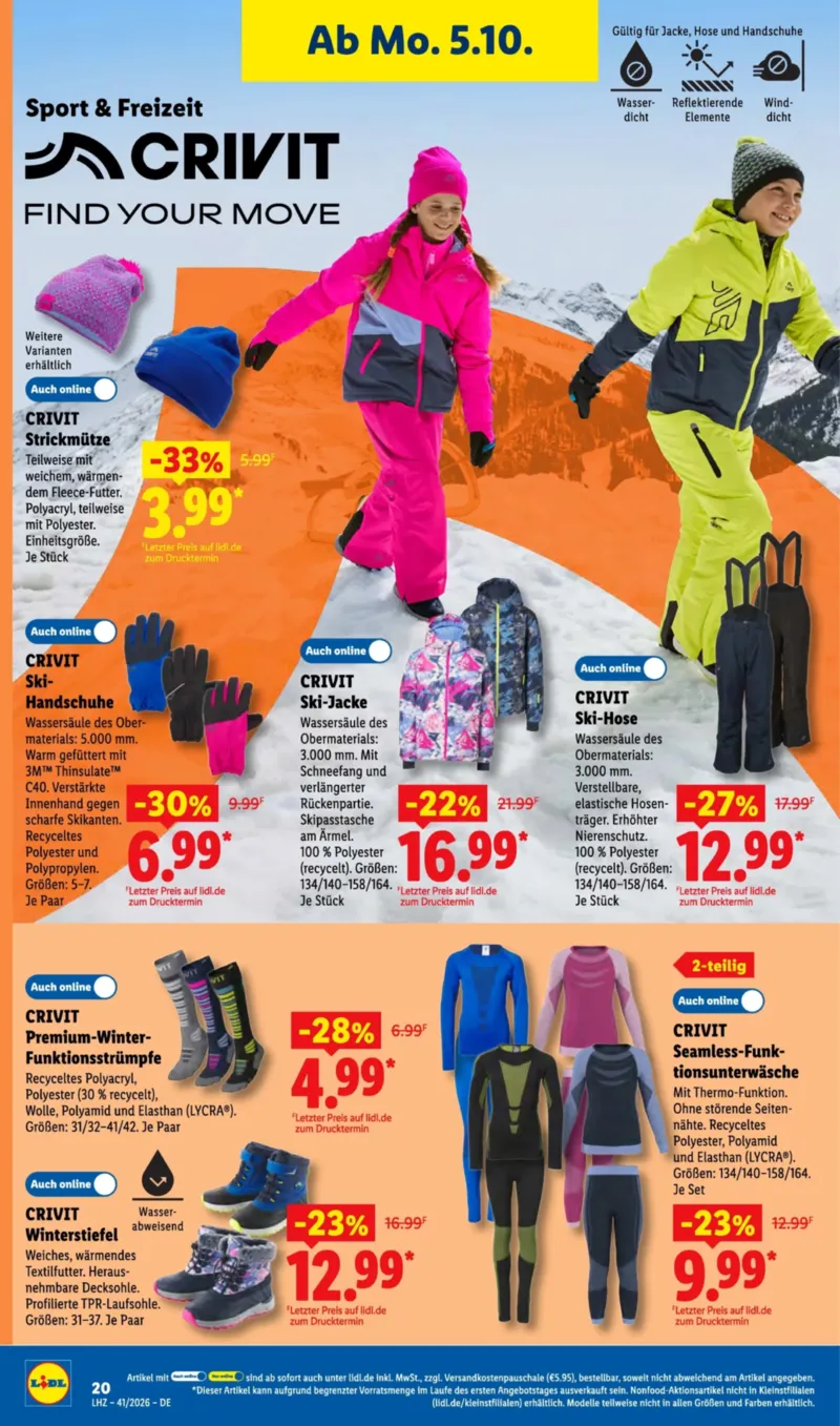 Lidl Prospekt vom 05.10.2026, Seite 38