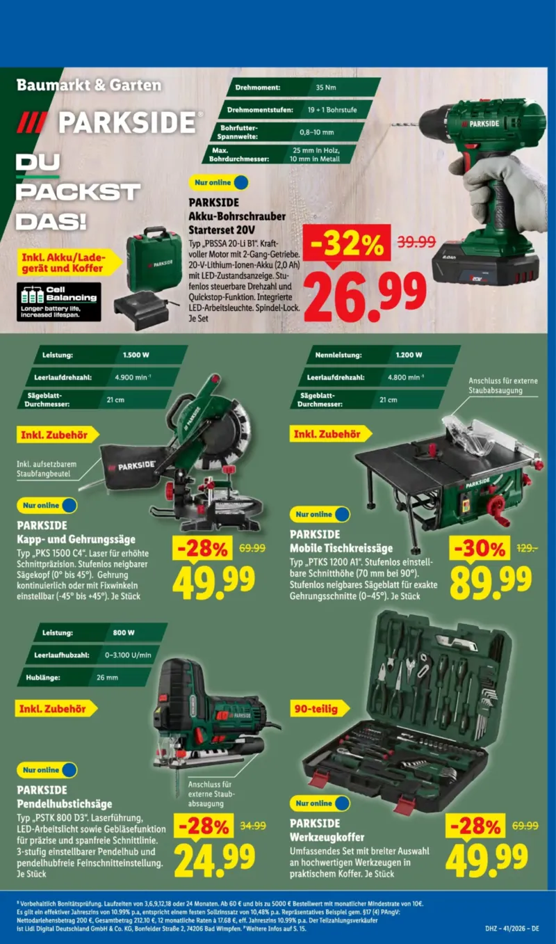 Lidl Prospekt vom 05.10.2026, Seite 45