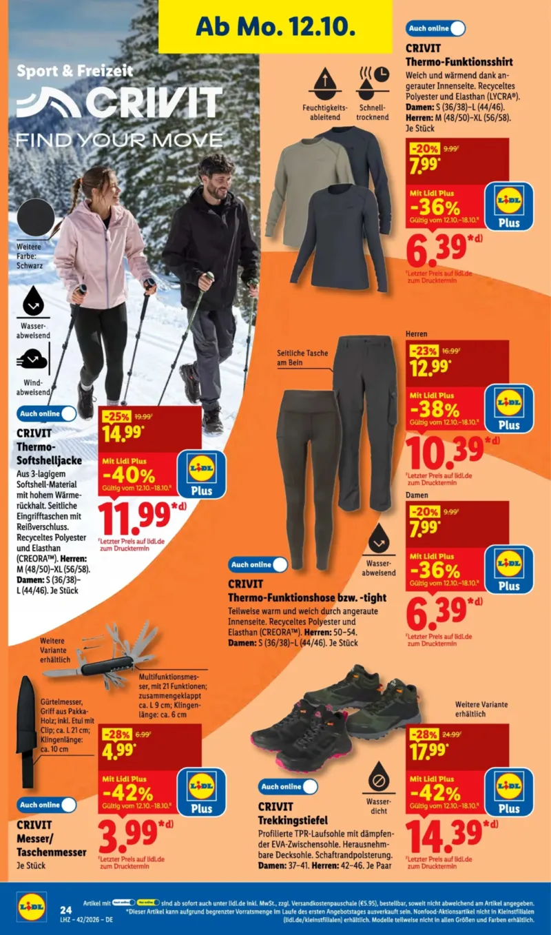 Lidl Prospekt vom 12.10.2026, Seite 38