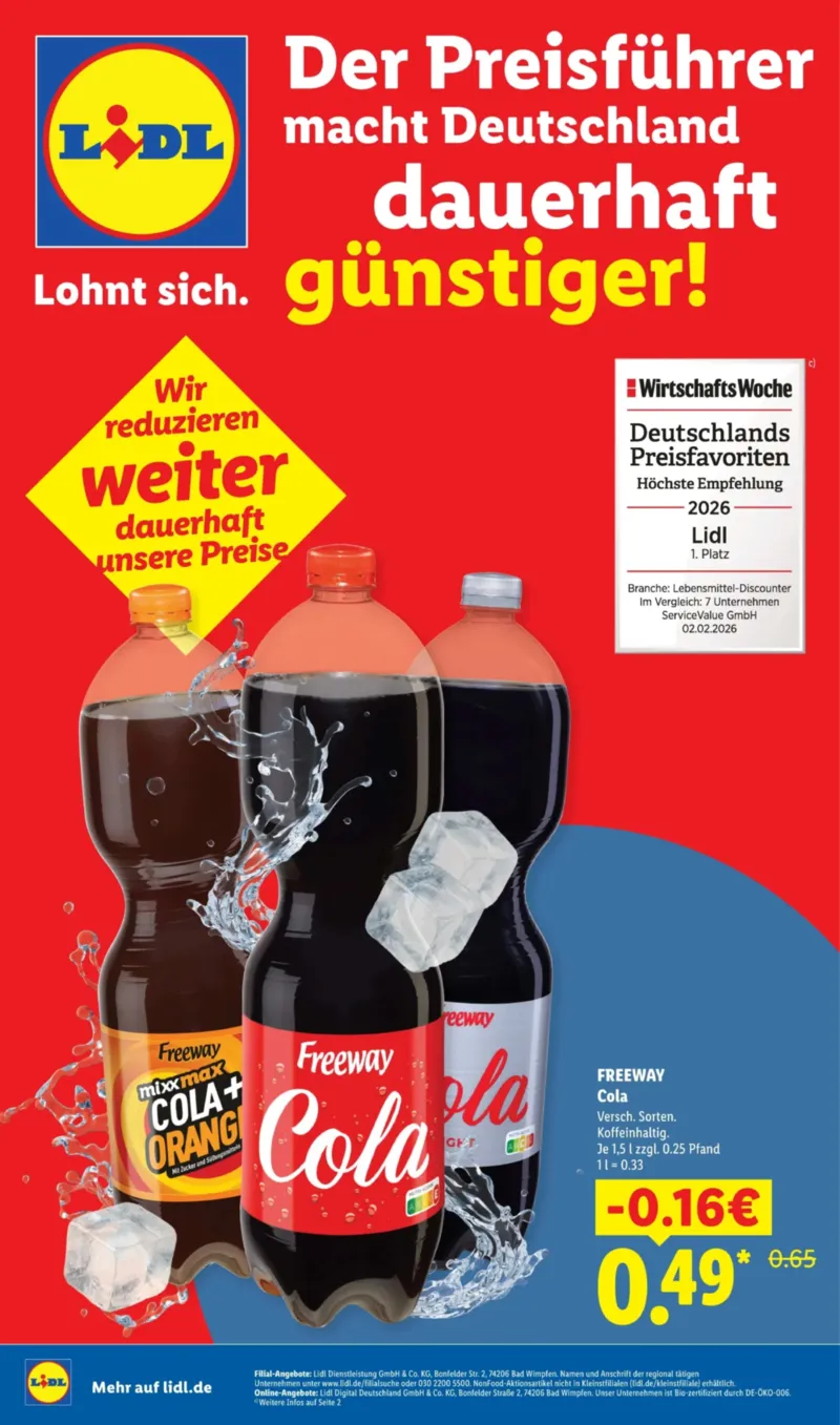 Lidl Prospekt vom 12.10.2026, Seite 1
