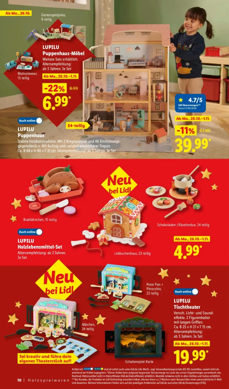 Lidl Prospekt vom 18.10.2026, Seite 10