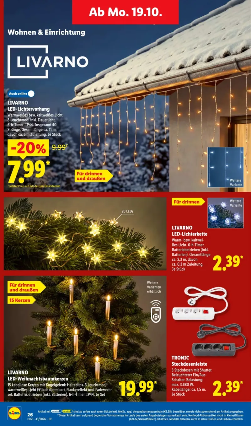 Lidl Prospekt vom 19.10.2026, Seite 38