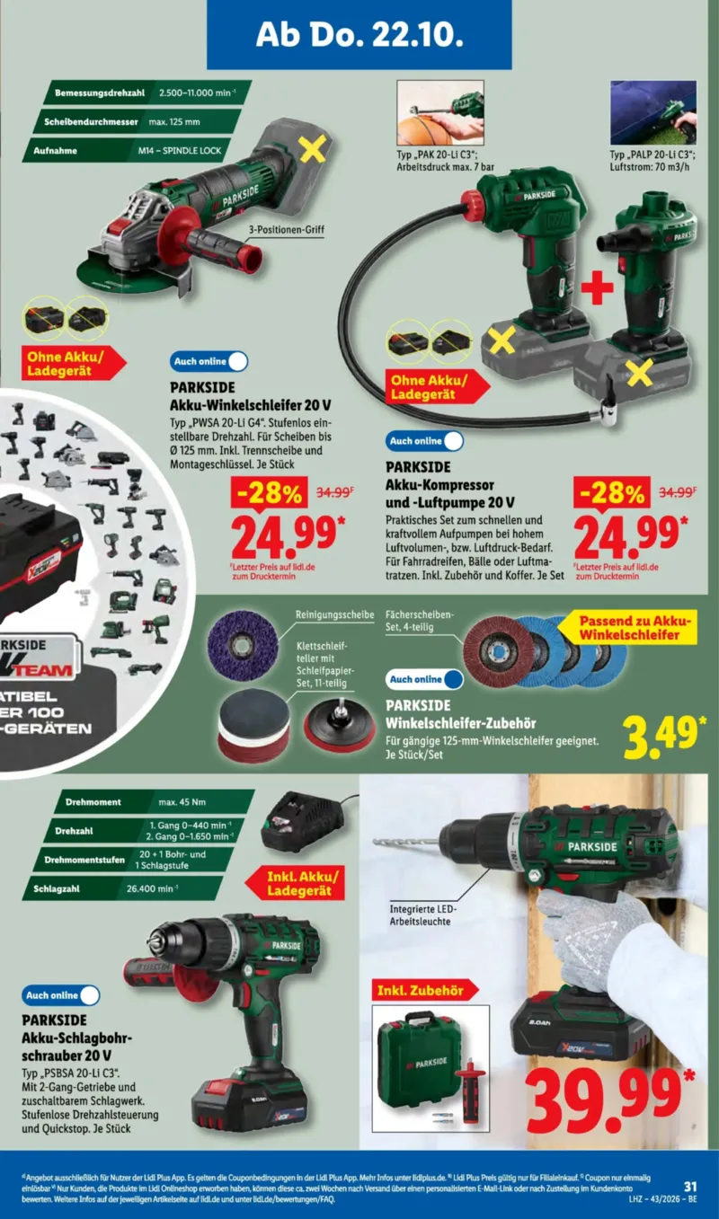 Lidl Prospekt vom 19.10.2026, Seite 45
