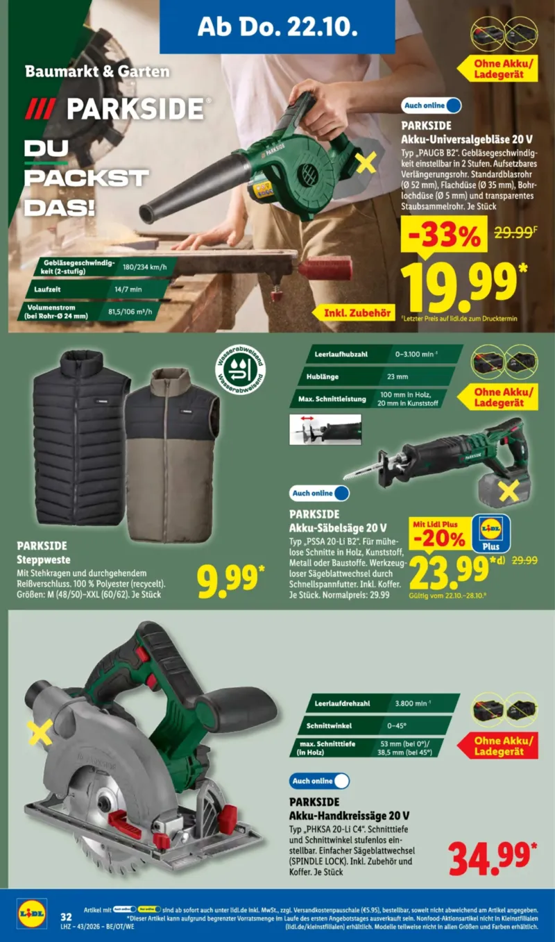 Lidl Prospekt vom 19.10.2026, Seite 46