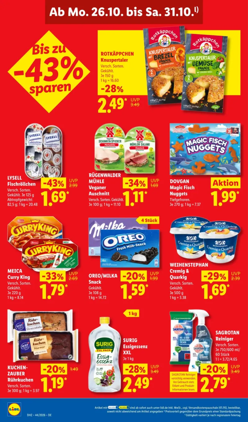 Lidl Prospekt vom 26.10.2026, Seite 22