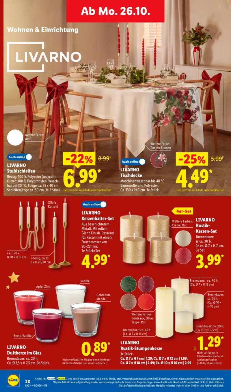 Lidl Prospekt vom 26.10.2026, Seite 38