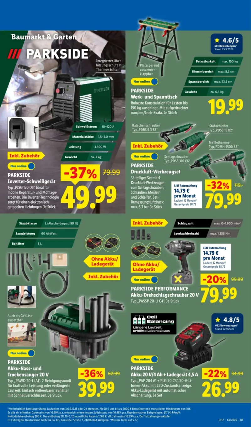 Lidl Prospekt vom 26.10.2026, Seite 43