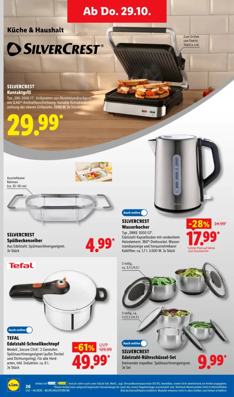 Lidl Prospekt vom 26.10.2026, Seite 46