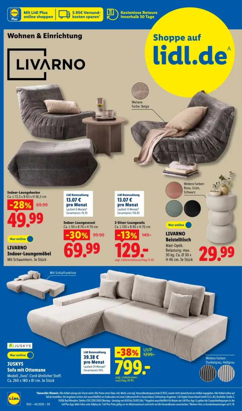 Lidl Prospekt vom 26.10.2026, Seite 8