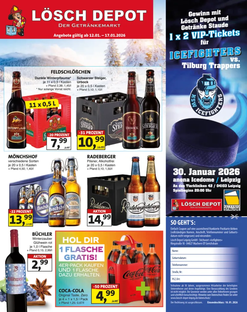 Lösch Depot Prospekt vom 12.01.2026, Seite 1