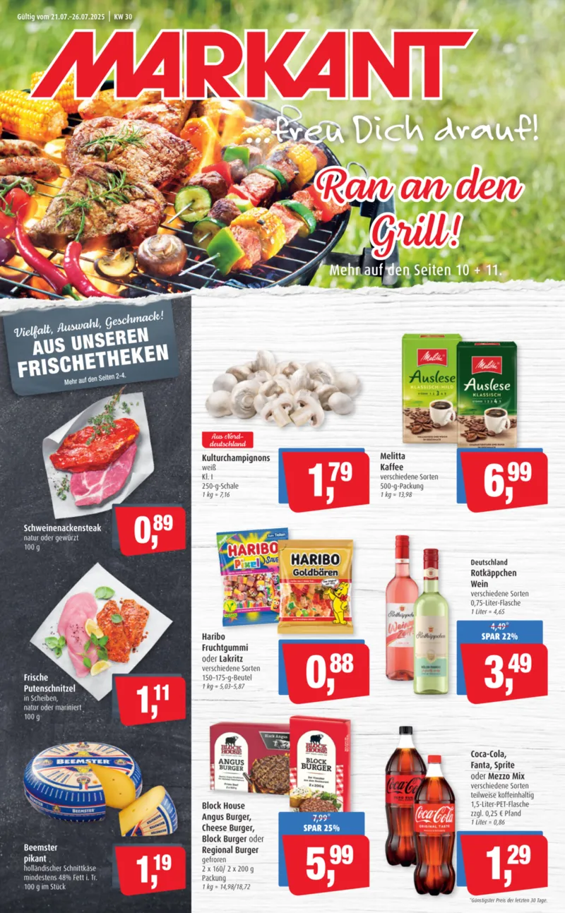 Markant Prospekt vom 21.07.2025, Seite 1