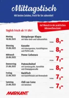 Markant Prospekt vom 18.08.2025